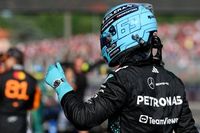 Russell y la apuesta por los medios "Comprometidos la carrera, pero valió la pena"