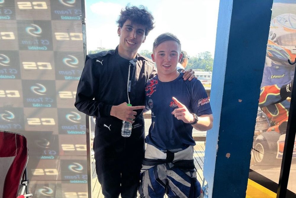 Gabriel Bortoleto e Gabriel Tesser