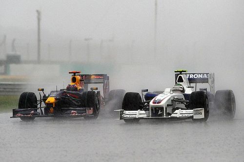 Cuando el mal tiempo provocó el caos en la F1