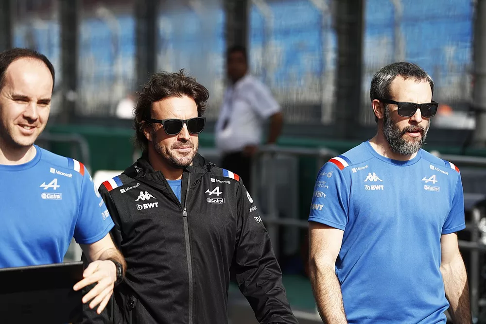 Fernando Alonso, Alpine F1 Team
