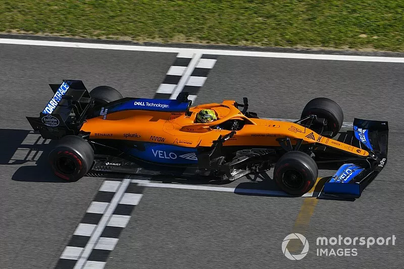 Lando Norris, McLaren MCL35 