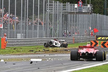 Ericsson protagonizó un espectacular accidente en Monza