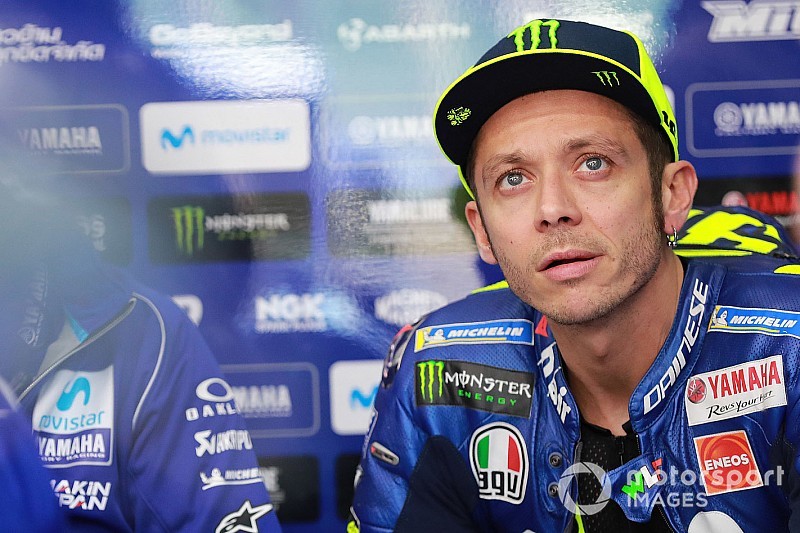 Valentino sconsolato: