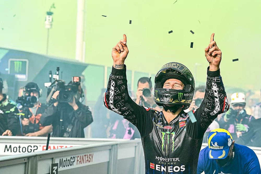 Wereldkampioen MotoGP Fabio Quartararo, Yamaha Factory Racing &nbsp;
