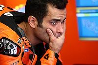 Petrucci: "Tengo la sensaci&oacute;n de que el neum&aacute;tico no soporta mi peso"