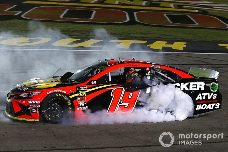 Race Winner Martin Truex Jr., Joe Gibbs Racing, Toyota Camry