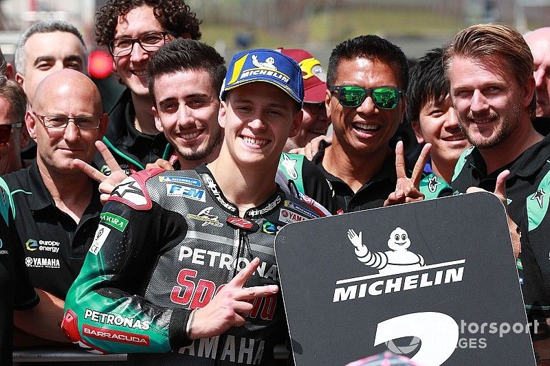 Segundo Fabio Quartararo, Petronas Yamaha SRT