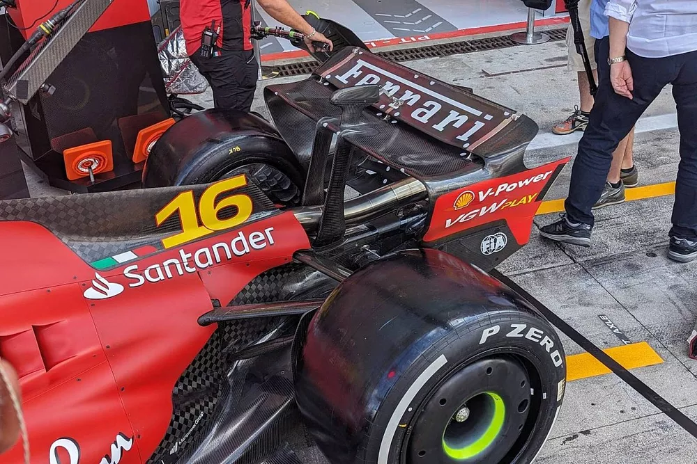 Ferrari SF-23 technical detail