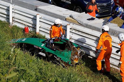 V&iacute;deo: brutal accidente en Suzuka y conmoci&oacute;n cerebal en un piloto de SF