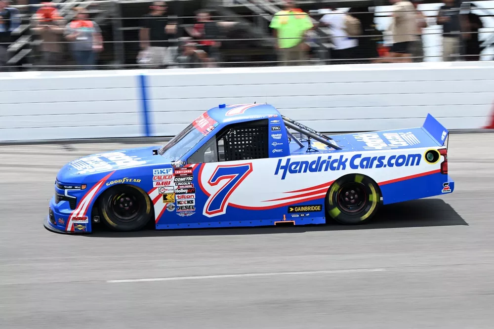 Chase Elliott, No. 7 Spire Motorsports Chevrolet