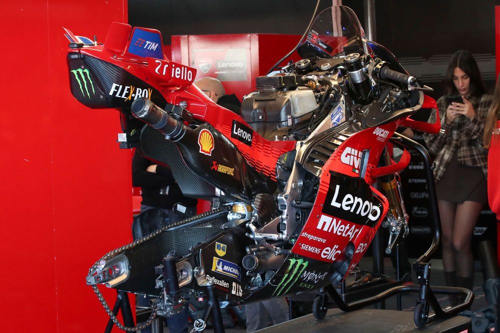 Ducati Team bike detail