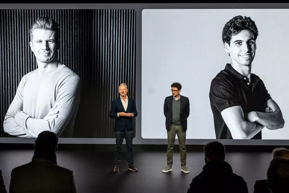 Jonathan Wheatley, Audi Team Principal and Mattia Binotto, Head of Audi F1 Project 