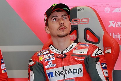 Lorenzo test nieuw chassis tijdens MotoGP privétest op Mugello