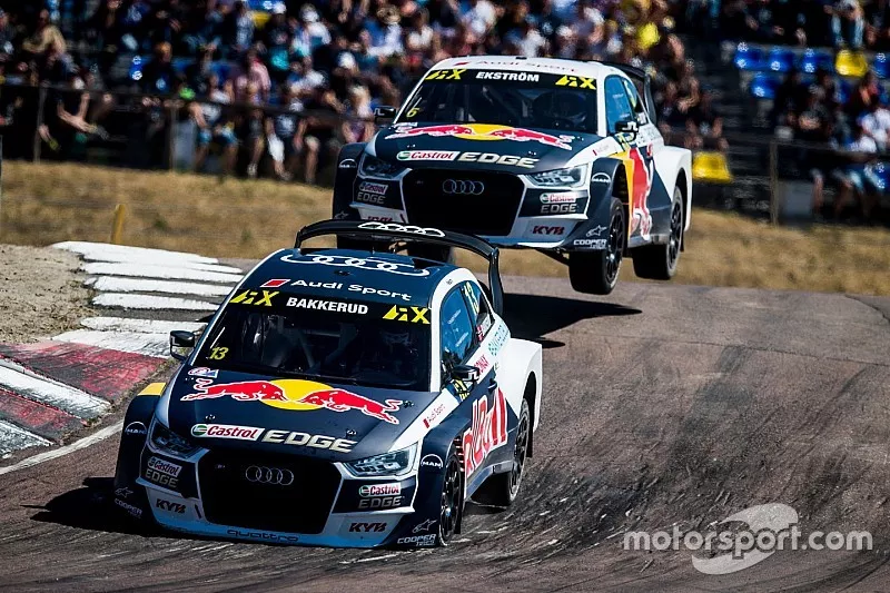 Andreas Bakkerud, EKS Audi Sport, Mattias Ekstr&ouml;m, EKS Audi Sport