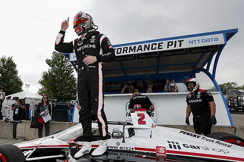 Newgarden z pole position