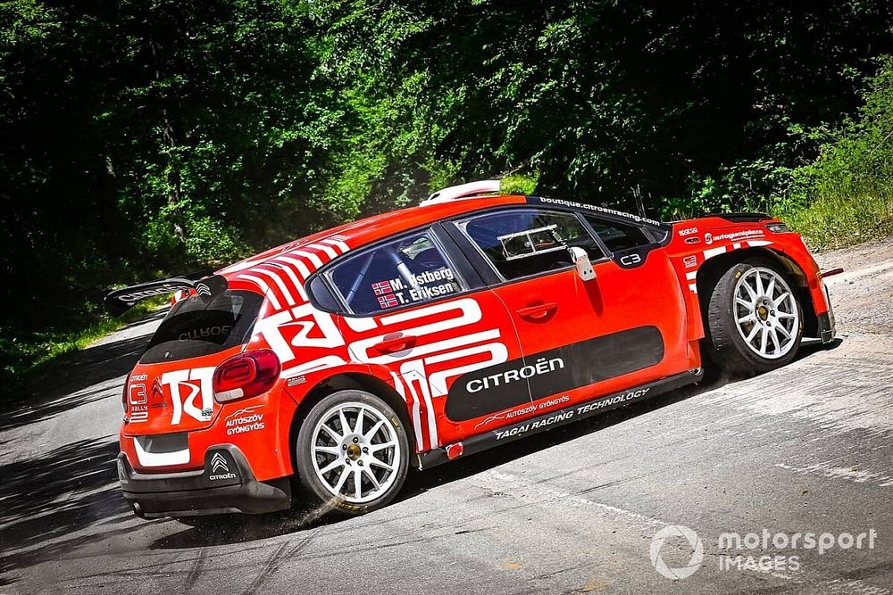 Mads &Oslash;stberg, Torstein Eriksen, Citro&euml;n C3 Rally2