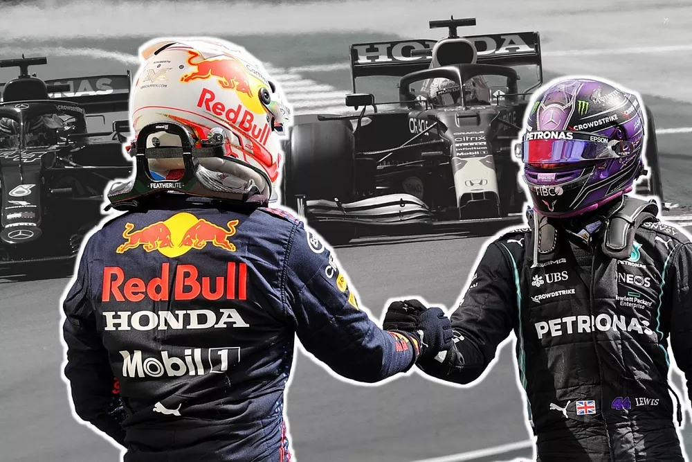 Max Verstappen, Lewis Hamilton