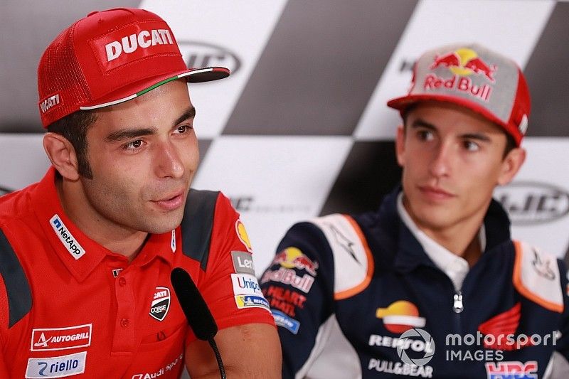 Danilo Petrucci, Ducati Team, Marc M&aacute;rquez, Repsol Honda Team