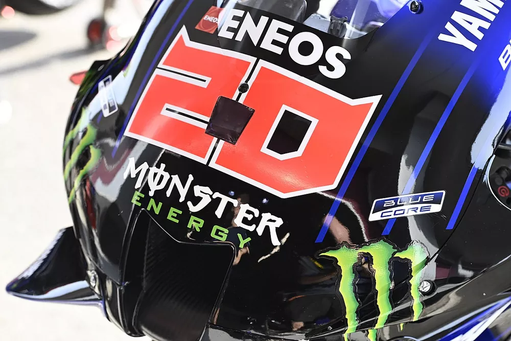 Monster Energy Yamaha bike
