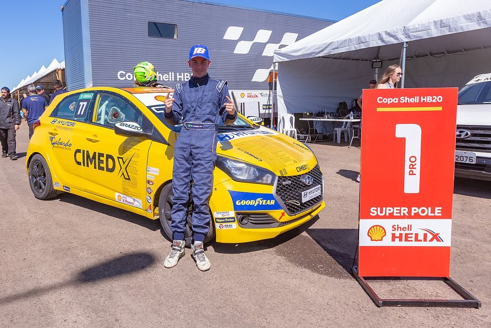 Bernardo Cardoso em etapa da Copa HB20 em Santa Cruz do Sul