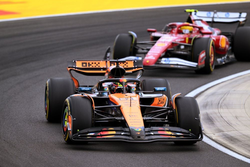 Lewis Hamilton, Ferrari, Oscar Piastri, McLaren