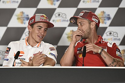 Márquez: “Cuando Dovizioso se ponga segundo, y no falta mucho, el más peligroso será él”