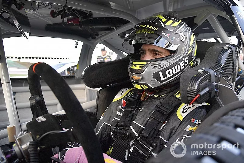 Jimmie Johnson, Hendrick Motorsports, Chevrolet Camaro Lowe's for Pros