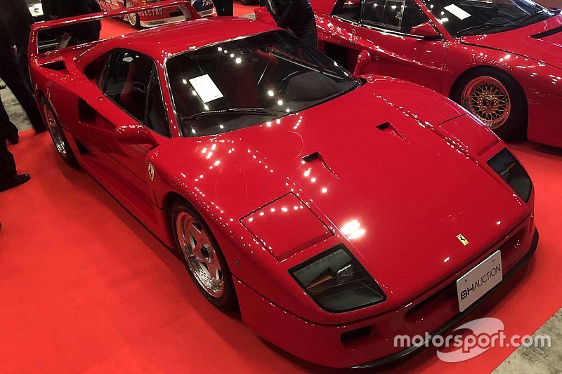 フェラーリF40、1億2100万円で落札|オートサロンBHオークション