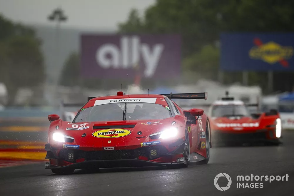 #62: Risi Competizione, Ferrari 296 GT3, GTD PRO: Davide Rigon, Daniel Serra