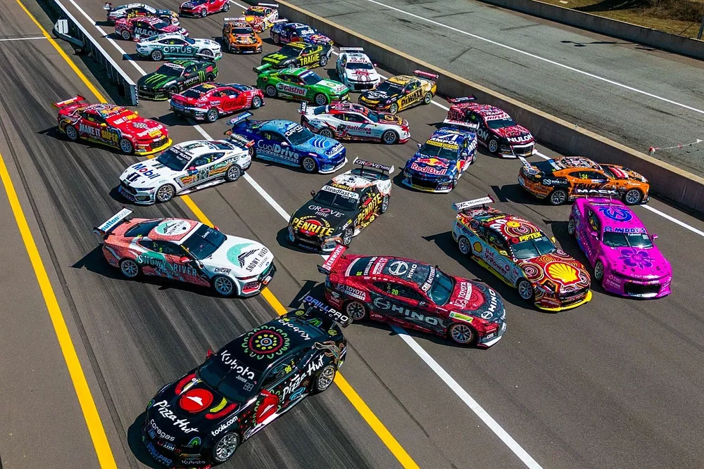 Car Liveries for the race weekend 