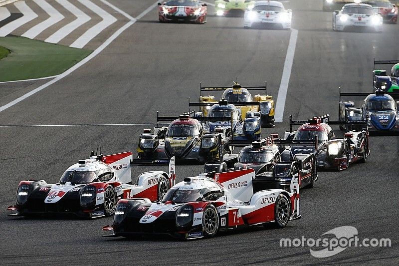 #7 Toyota Gazoo Racing Toyota TS050: Mike Conway, Jose Maria Lopez, Kamui Kobayashi, #8 Toyota Gazoo Racing Toyota TS050 - Hybrid: Sébastien Buemi, Kazuki Nakajima, Brendon Hartley