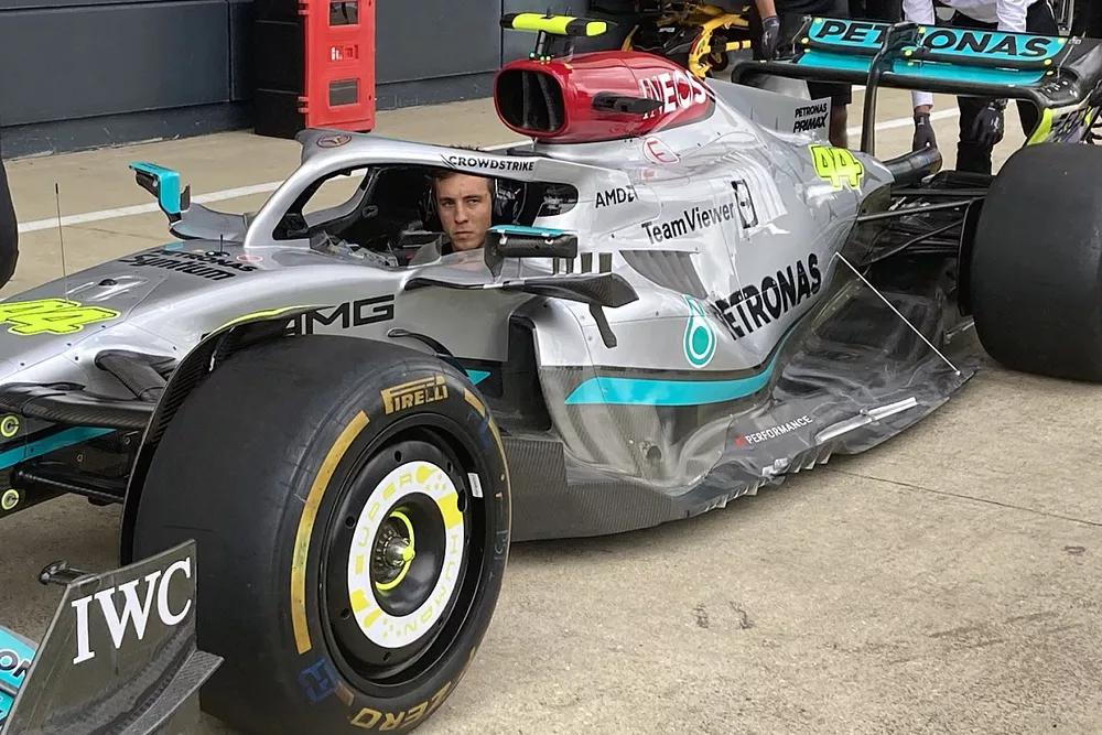 Mercedes W13 detail