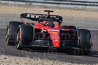 Las fotos de Sainz y Leclerc en el filming day del nuevo Ferrari SF-23