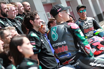 Morbidelli: "Mi Yamaha es más parecida a la de Rossi que a la de Viñales"