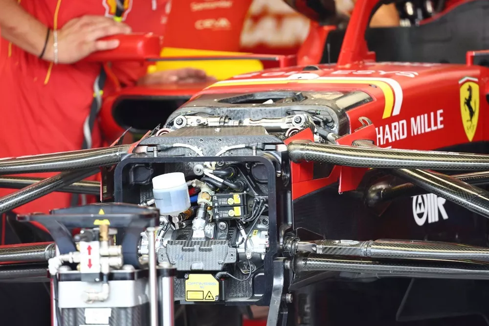 Detalle t&eacute;cnico del Ferrari SF-24