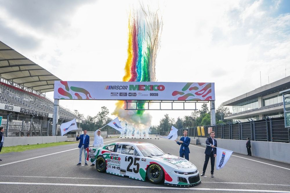 Daniel Suárez, anuncio NASCAR Ciudad de México