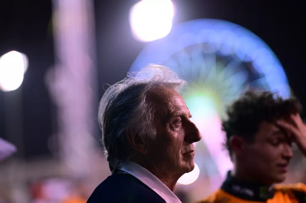Luca di Montexemolo in parc ferme 