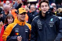 Norris responde a Russell y advierte que McLaren no detendrá el desarrollo del coche