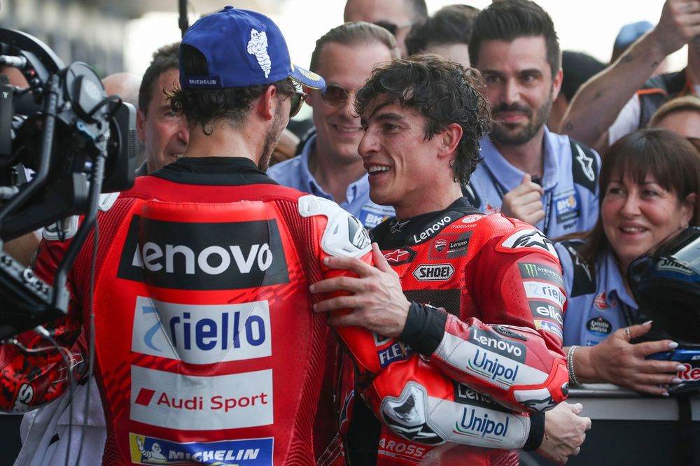 Francesco Bagnaia, Ducati Team, Marc Marquez, Ducati Team