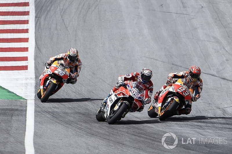 Marc M&aacute;rquez, Repsol Honda Team, Andrea Dovizioso, Ducati Team