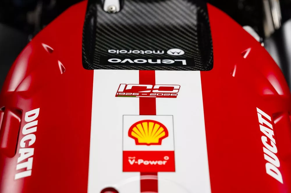 La Ducati GP26 de l'&eacute;quipe d'usine