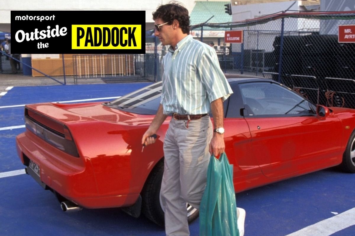 Honda NSX í eigu Ayrton Senna fer á uppboð