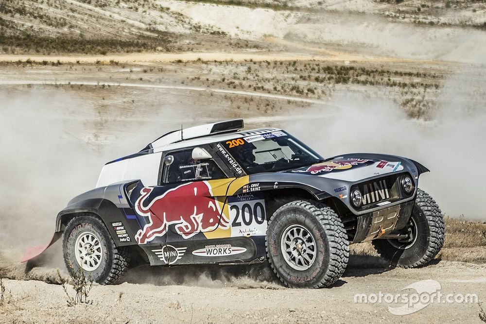 Carlos Sainz, Lucas Cruz, MINI X-Raid buggy