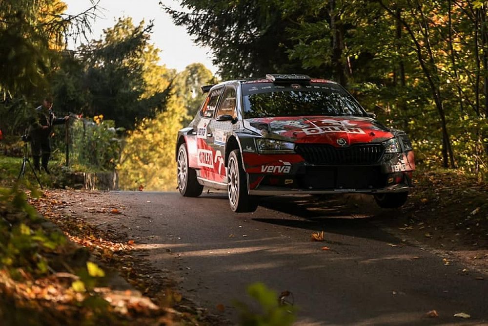 Kacper Wróblewski i Jakub Wróbel, Skoda  Fabia Rally2 evo