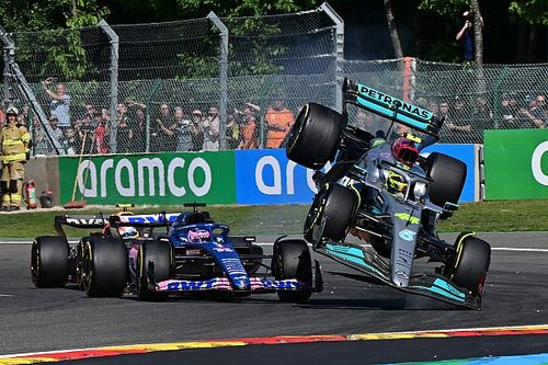 Alonso: To był błąd Hamiltona