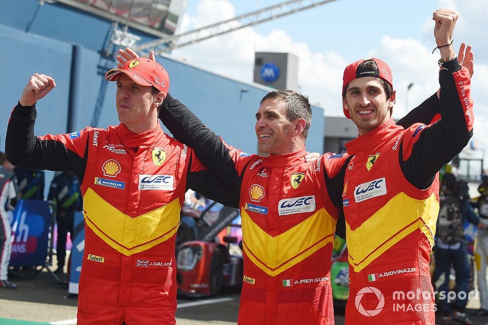 Ganadores Alessandro Pier Guidi, James Calado, Antonio Giovinazzi, Ferrari AF Corse Ferrari 499P