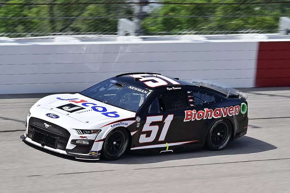 Ryan Newman, Rick Ware Racing, Biohaven/Jacob Co. Ford Mustang