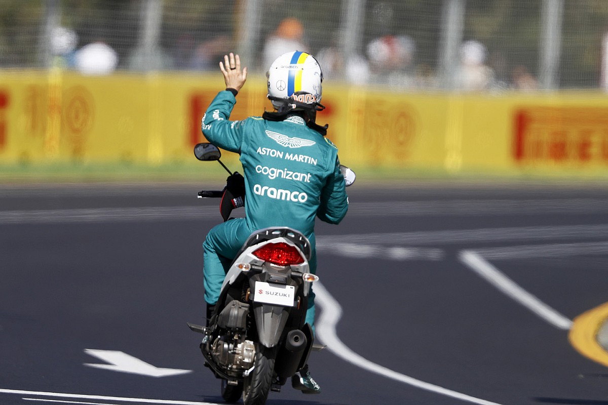 Vettel insists he was given permission to ride moped after Australian GP  practice