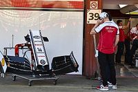 Alfa Romeo soluciona su problema con el aler&oacute;n delantero