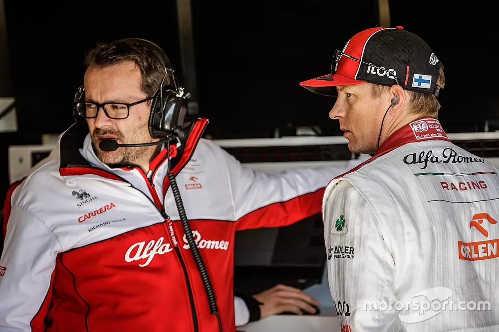 Julien Simon-Chautemps,  Ingegnere di pista di Kimi R&auml;ikk&ouml;nen, Alfa Romeo